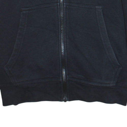 Nike Mens Black XS Full Zip Hoodie Fleece Sweatshirt