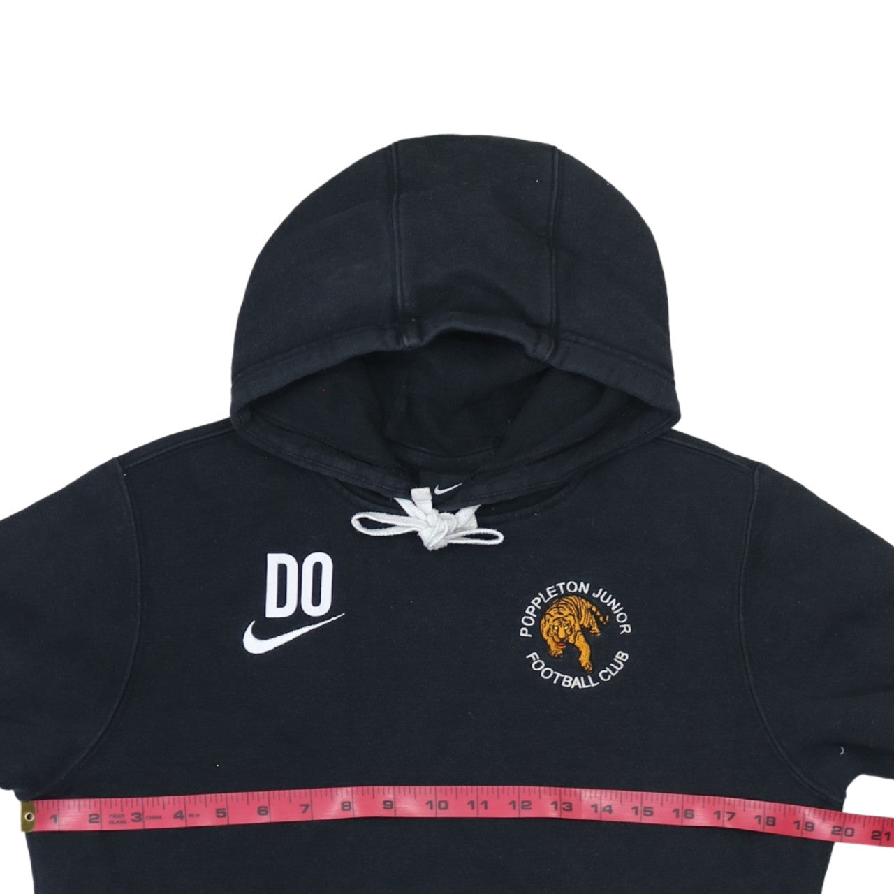 Nike Men's Black Small Poppleton Junior Football Club Hoodie