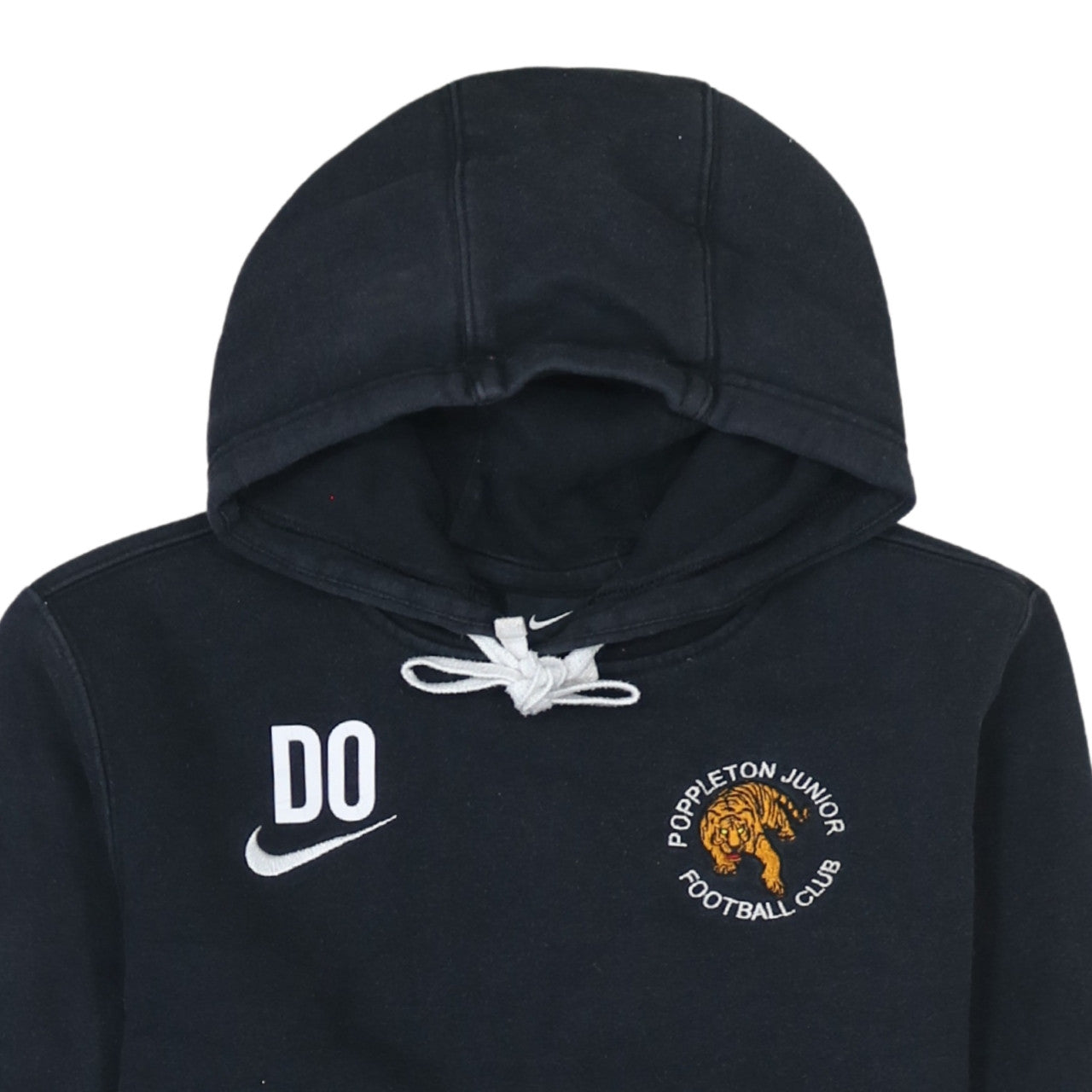 Nike Men's Black Small Poppleton Junior Football Club Hoodie