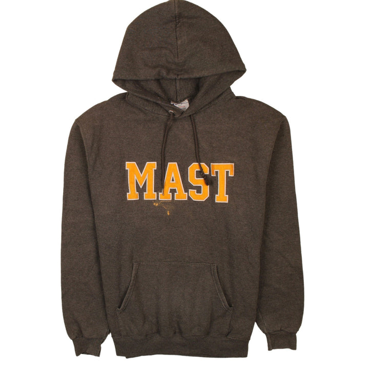 Champion Men's Brown Pullover Hoodie L College Graphic