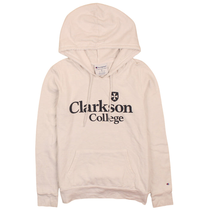Champion Men Beige Clarkson College Pullover Hoodie M