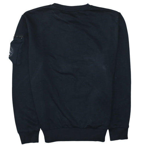Fila Men's Black Outdoor Spirit Sweatshirt S Regular Fit Pullover