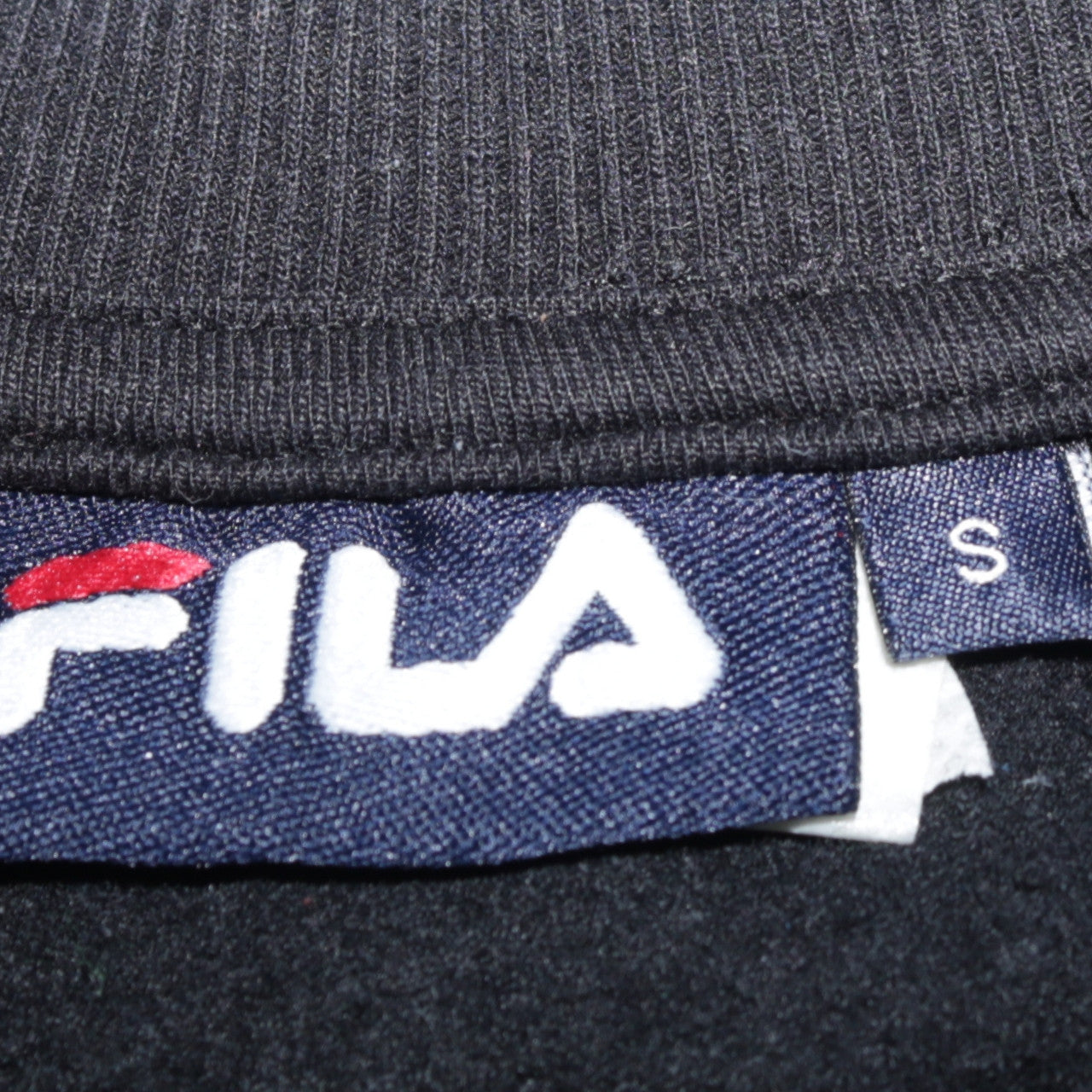 Fila Men's Black Outdoor Spirit Sweatshirt S Regular Fit Pullover