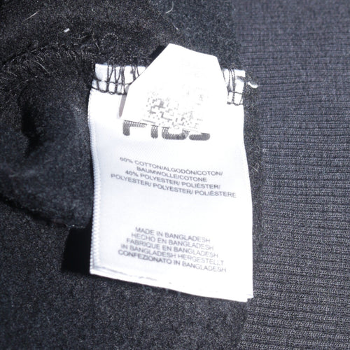 Fila Men's Black Outdoor Spirit Sweatshirt S Regular Fit Pullover