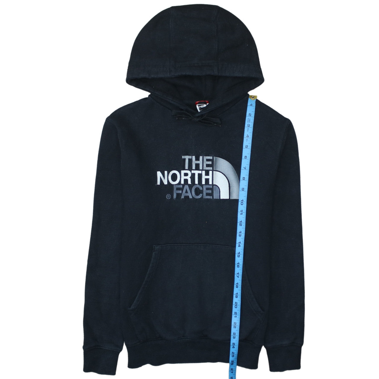The North Face Men's Black Pullover Hoodie Small Cotton Graphic