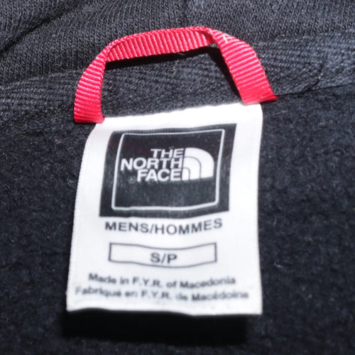The North Face Men's Black Pullover Hoodie Small Cotton Graphic