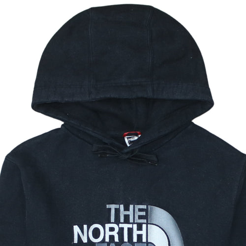 The North Face Men's Black Pullover Hoodie Small Cotton Graphic