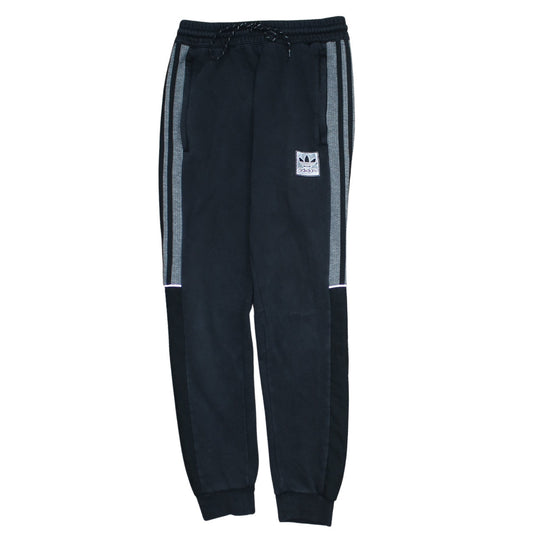 Adidas Men's Black Fleece Jogger Trousers Small Regular Fit