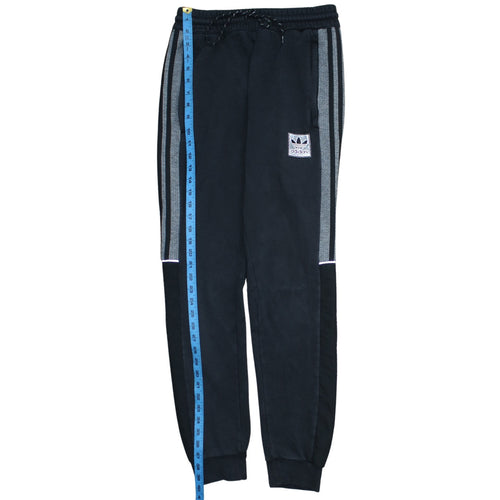 Adidas Men's Black Fleece Jogger Trousers Small Regular Fit