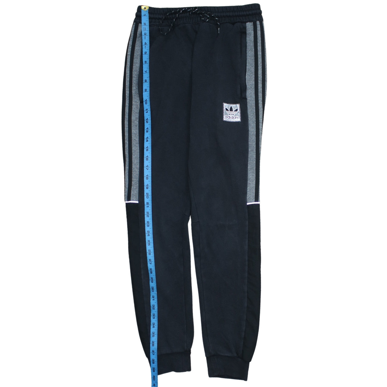 Adidas Men's Black Fleece Jogger Trousers Small Regular Fit