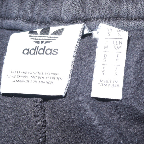 Adidas Men's Black Fleece Jogger Trousers Small Regular Fit