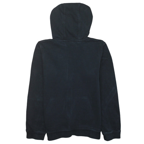 Nike Boys Black Full Zip Hoodie XL 158–170cm Fleece Casual Sweatshirt