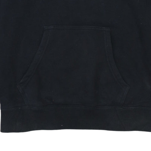 Champion Men's Black XS Pullover Hoodie with Logo Design