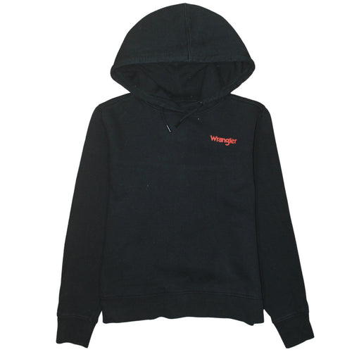 Wrangler x Bob Marley Women's Black Hoodie Small 100% Cotton Pullover
