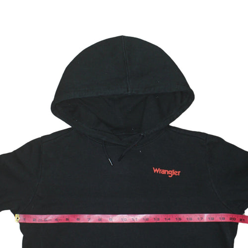 Wrangler x Bob Marley Women's Black Hoodie Small 100% Cotton Pullover