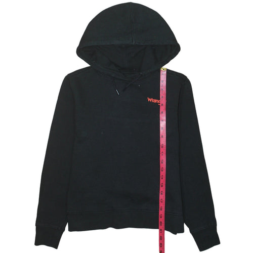 Wrangler x Bob Marley Women's Black Hoodie Small 100% Cotton Pullover