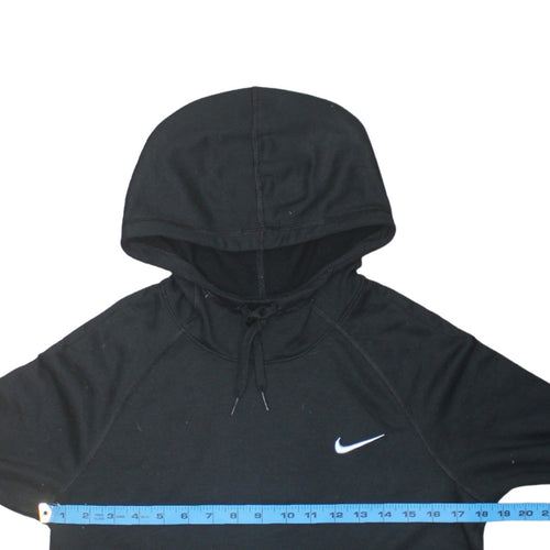 Nike Men's Black Dri-FIT Pullover Athletic Hoodie Size S
