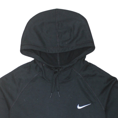 Nike Men's Black Dri-FIT Pullover Athletic Hoodie Size S