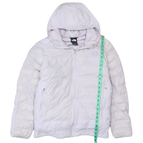 The North Face Womens White XL ThermoBall Eco Hooded Puffer Jacket