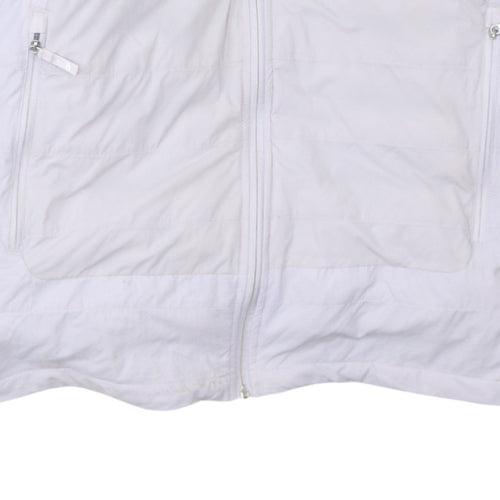 The North Face Womens White XL ThermoBall Eco Hooded Puffer Jacket