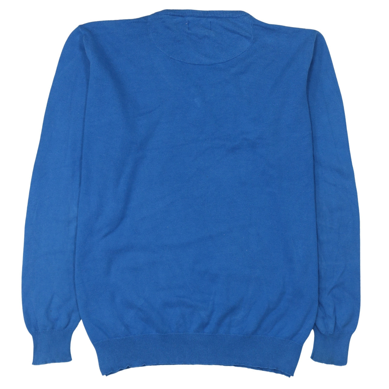 Creaciones GPA Men's Blue 2XL V-Neck Cotton Pullover Jumper