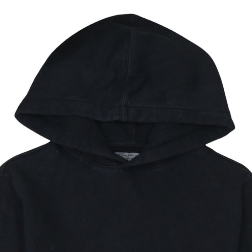 Calvin Klein Jeans Men’s Black Slim Fit Pullover Hoodie L