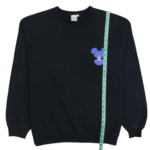 Disney x Skinnydip Womens Black Mickey Mouse Sweatshirt L