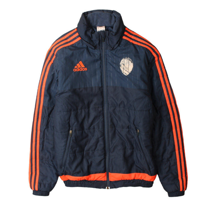 Adidas Men's Blue XS Track Jacket Full Zip Insulated Sportswear