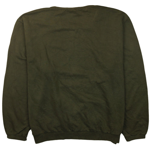 Puma Mens Green XL Pullover Fleece Sweatshirt