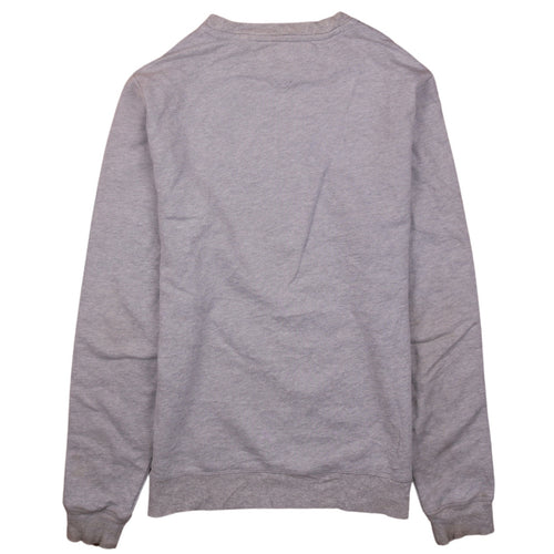 Tommy Hilfiger Men's Grey Logo Stripe Sweatshirt Size S