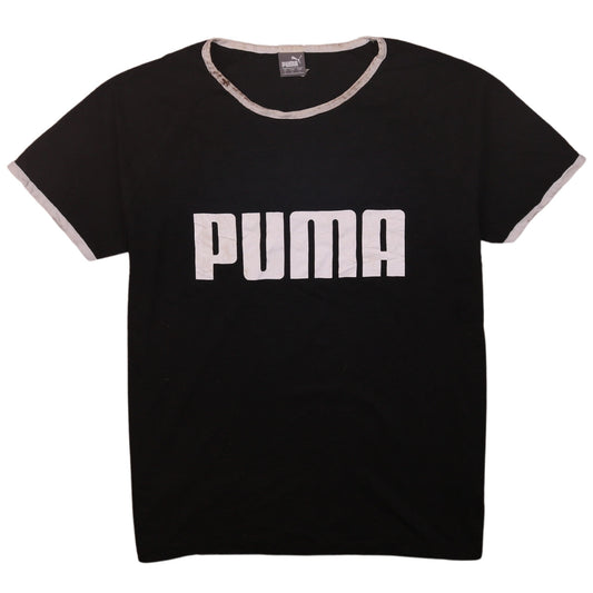 Puma Women’s Black Short Sleeve Crew Neck T-Shirt Size L