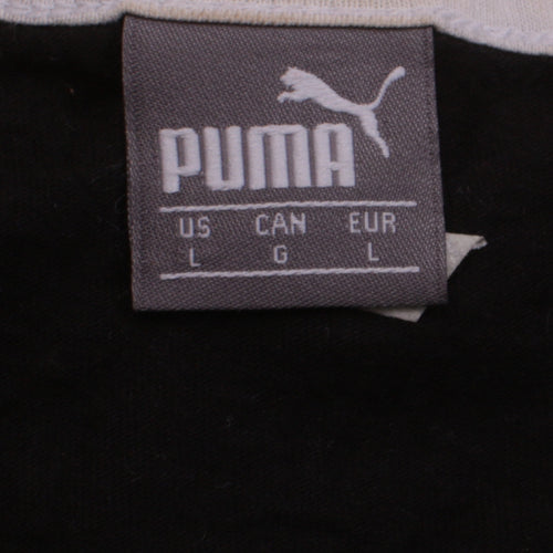 Puma Women’s Black Short Sleeve Crew Neck T-Shirt Size L