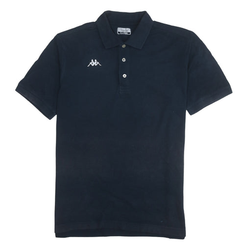 Kappa Men's Blue XL Polo Shirt Cotton Short Sleeve Casual