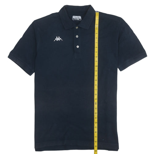 Kappa Men's Blue XL Polo Shirt Cotton Short Sleeve Casual