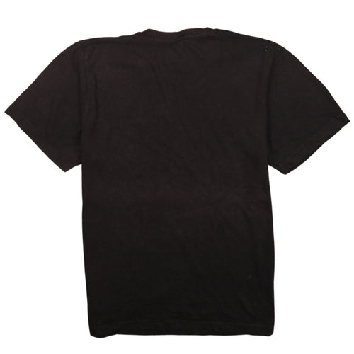 Reebok Men’s Black Cotton Crew Neck Short Sleeve T-Shirt S