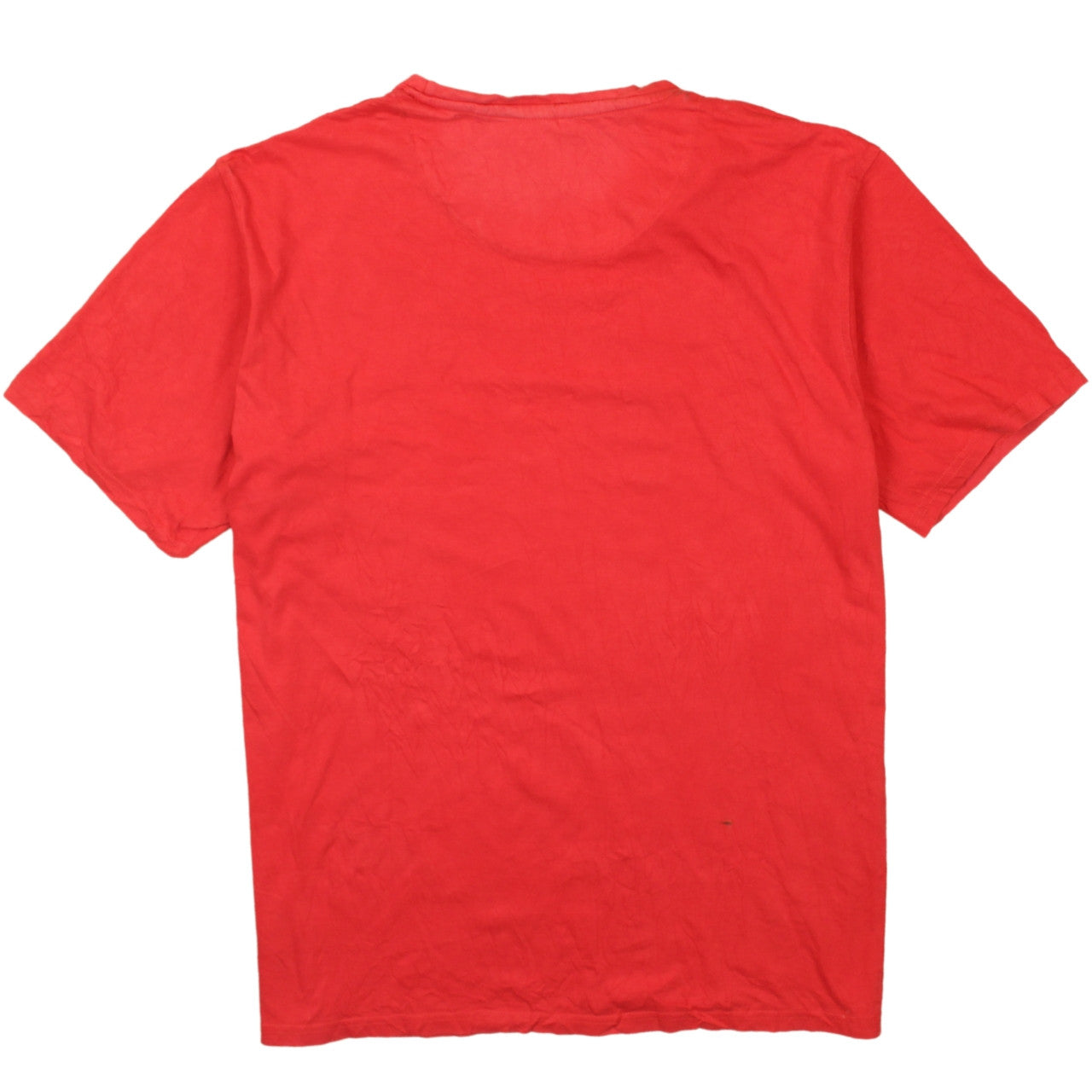 Umbro Men's Red Cotton Crew Neck Short Sleeve Sports T-Shirt Size L
