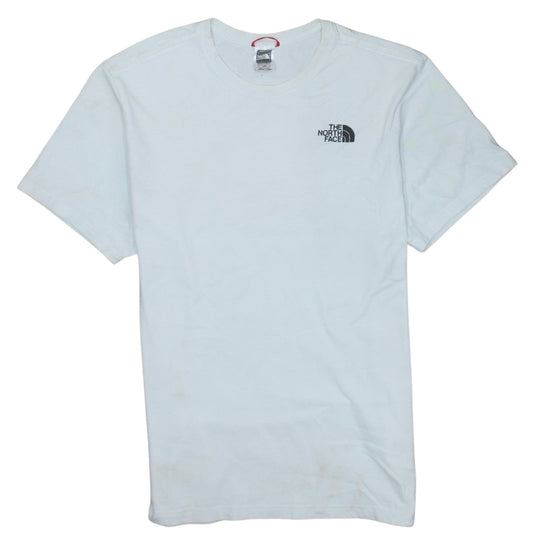 The North Face Mens White Cotton Logo Outdoor T-Shirt Size L