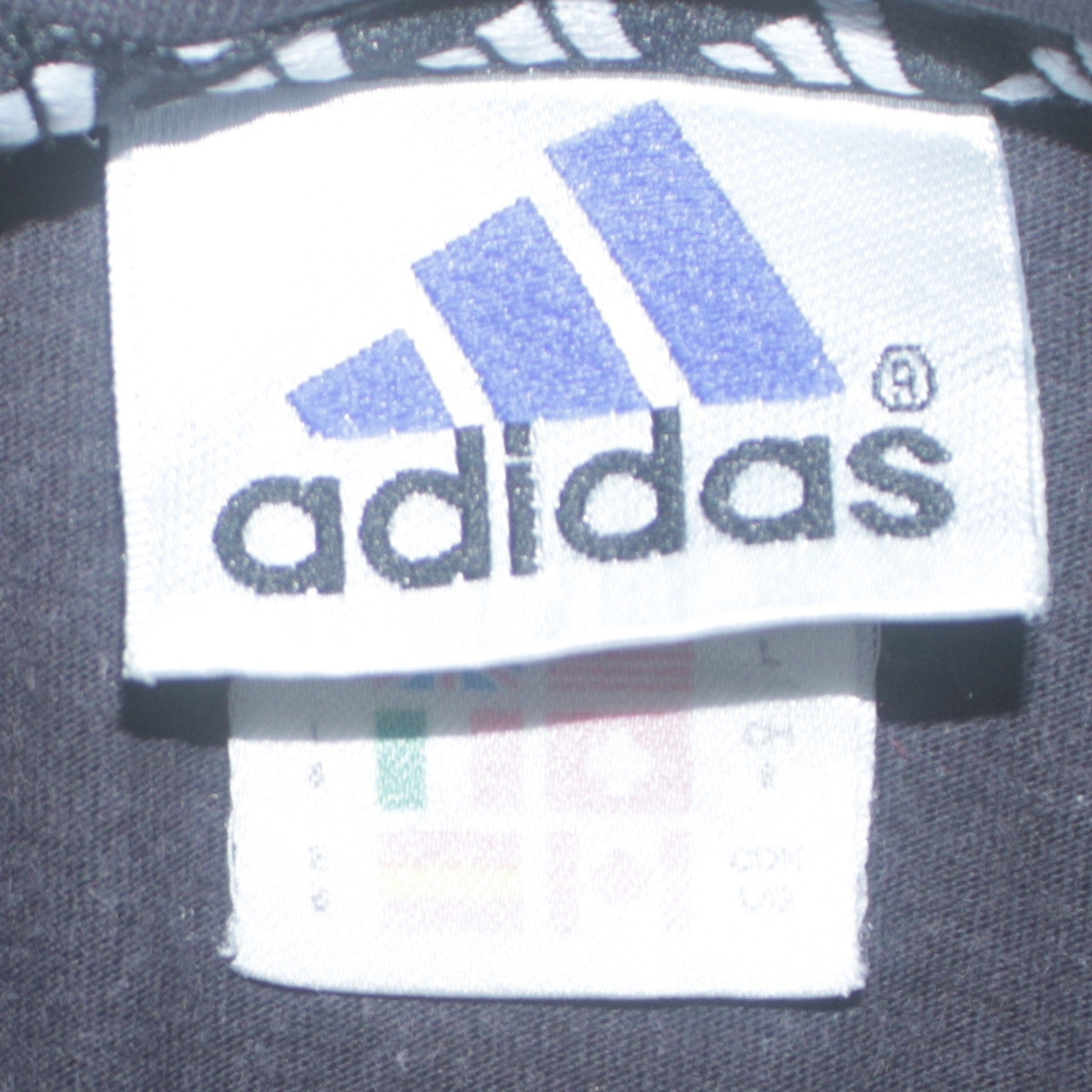 Adidas Men’s Black Logo Sports Graphic Cotton T-Shirt L