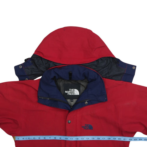 The North Face Men's Red Waterproof Hooded Parka Jacket Size S