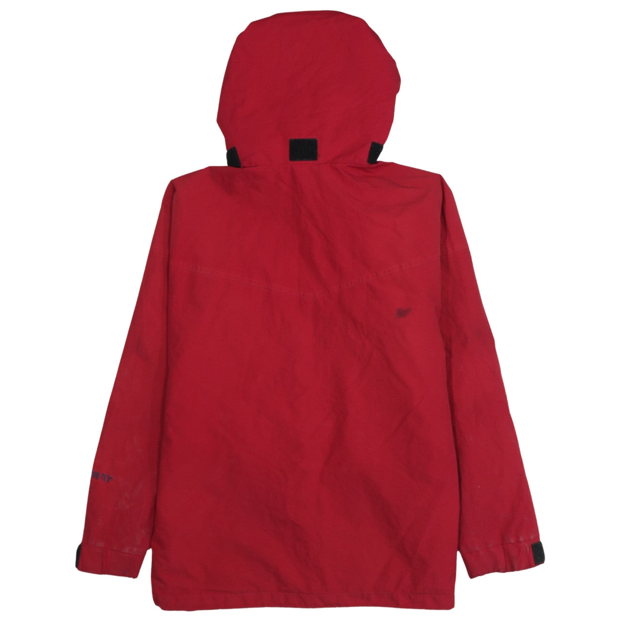 The North Face Men's Red Waterproof Hooded Parka Jacket Size S