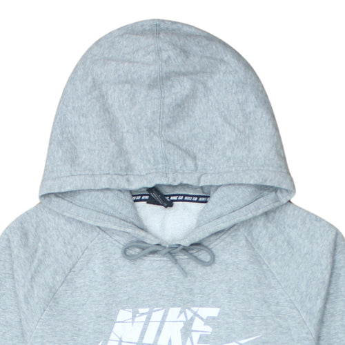 Nike SB Men's Grey Pullover Hoodie Size S Skateboarding Logo