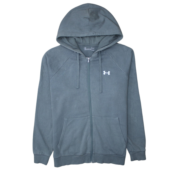 Under Armour Men’s Grey Full Zip Hoodie L Fleece Sportswear