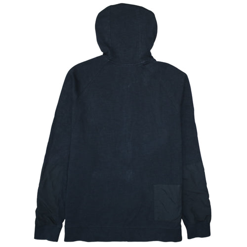 Nike Men’s Black Full Zip Hoodie XL Cotton Logo Sportswear