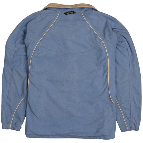 Columbia Womens Blue Fleece Full Zip Jacket Size L
