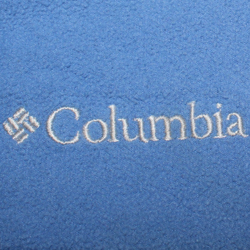 Columbia Womens Blue Fleece Full Zip Jacket Size L