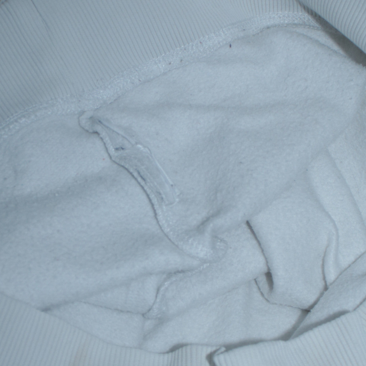 Calvin Klein Jeans Men's White XS Crew Neck Logo Sweatshirt