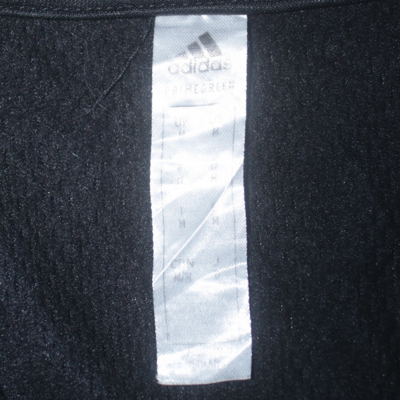adidas Mens Black M 1/4 Zip Cornwallis Academy PE Sweatshirt