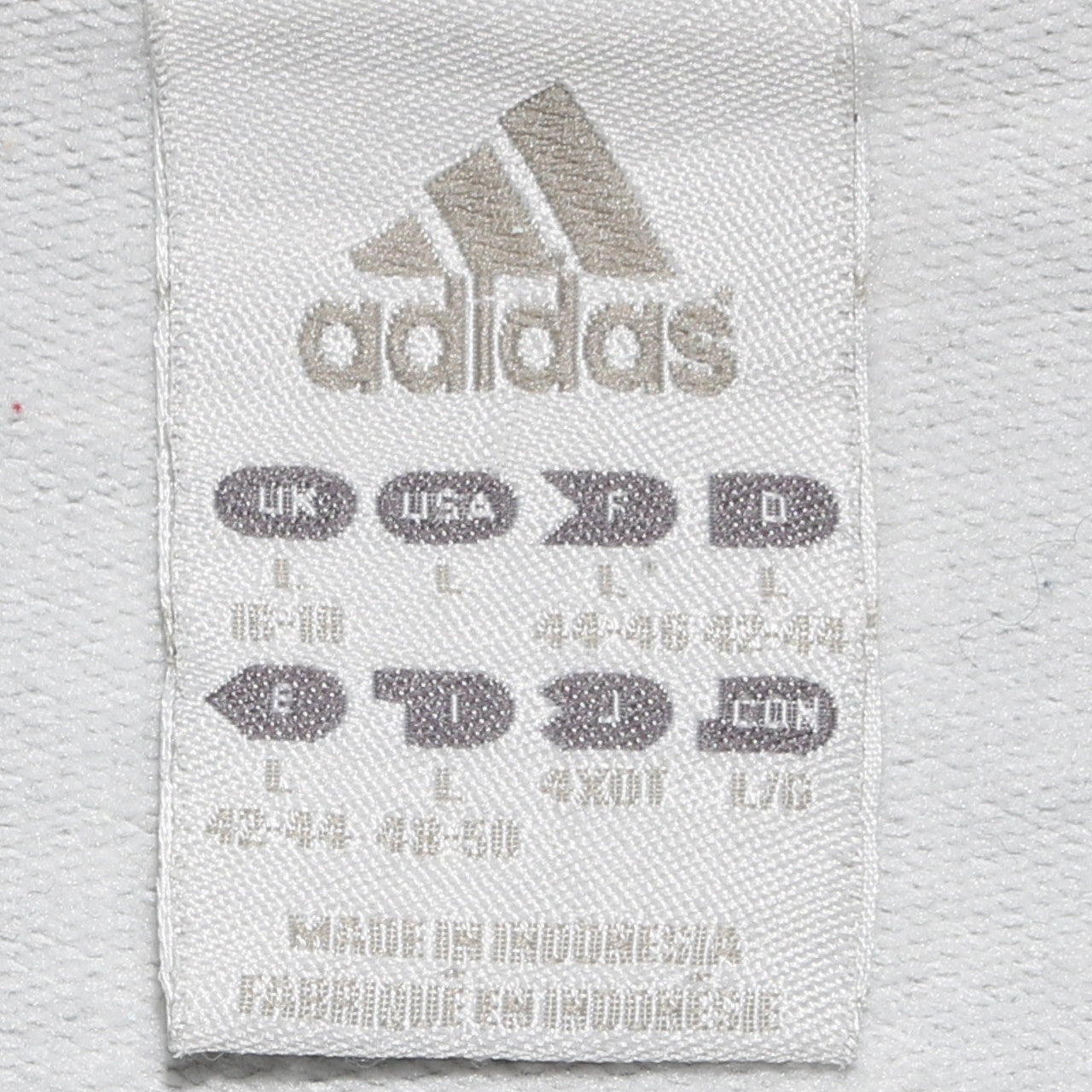 Adidas Womens Grey Full Zip Sweatshirt Jacket L 16 Red Stripes