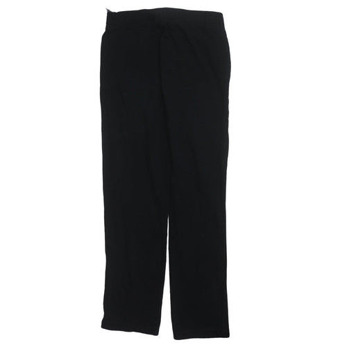 Champion Women Black Fleece Sweatpants Medium Regular Fit