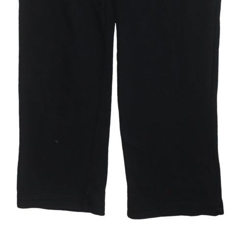 Champion Women Black Fleece Sweatpants Medium Regular Fit